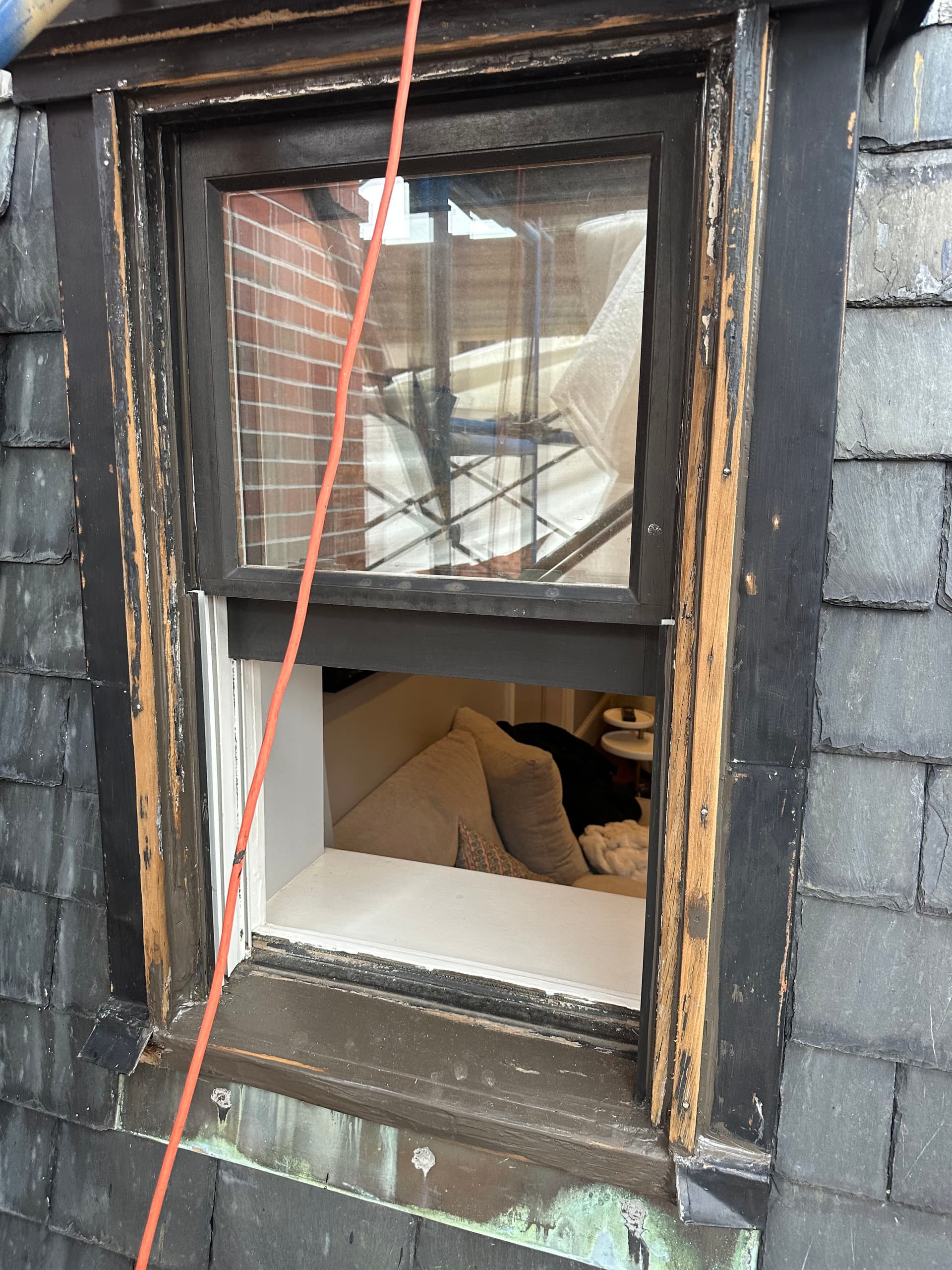 Gallery photos for Mahogany Window Trim Installation by Fairway Roofing and Maintenance: Image #3