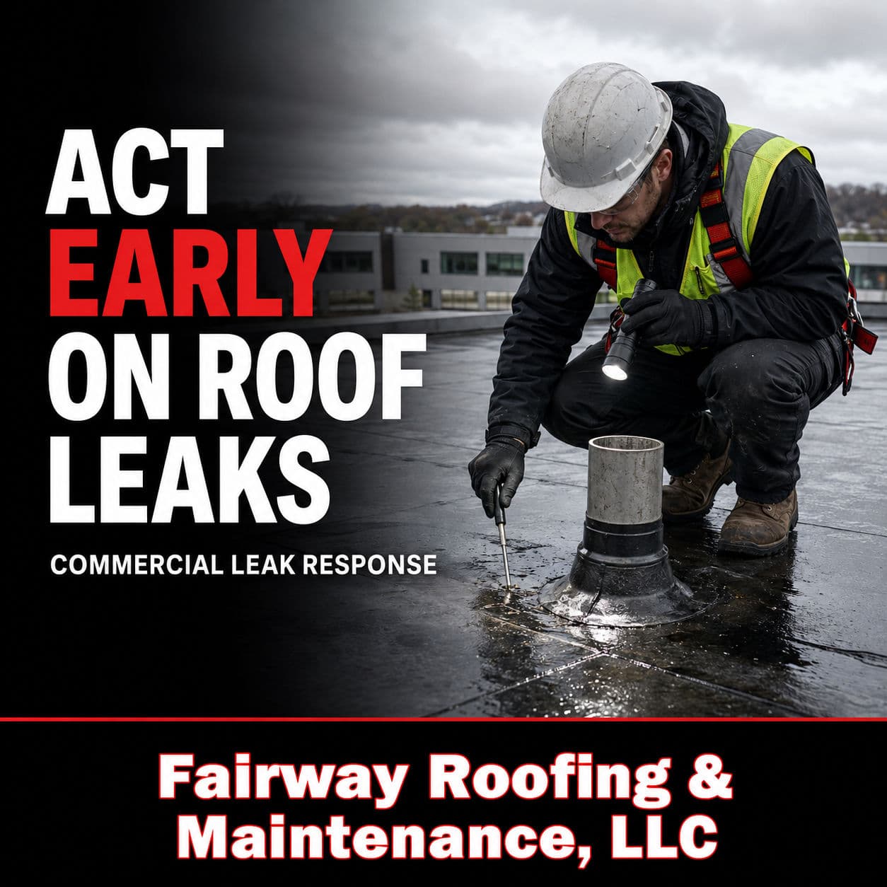 Why Commercial Roof Leaks Can't Wait in New England image