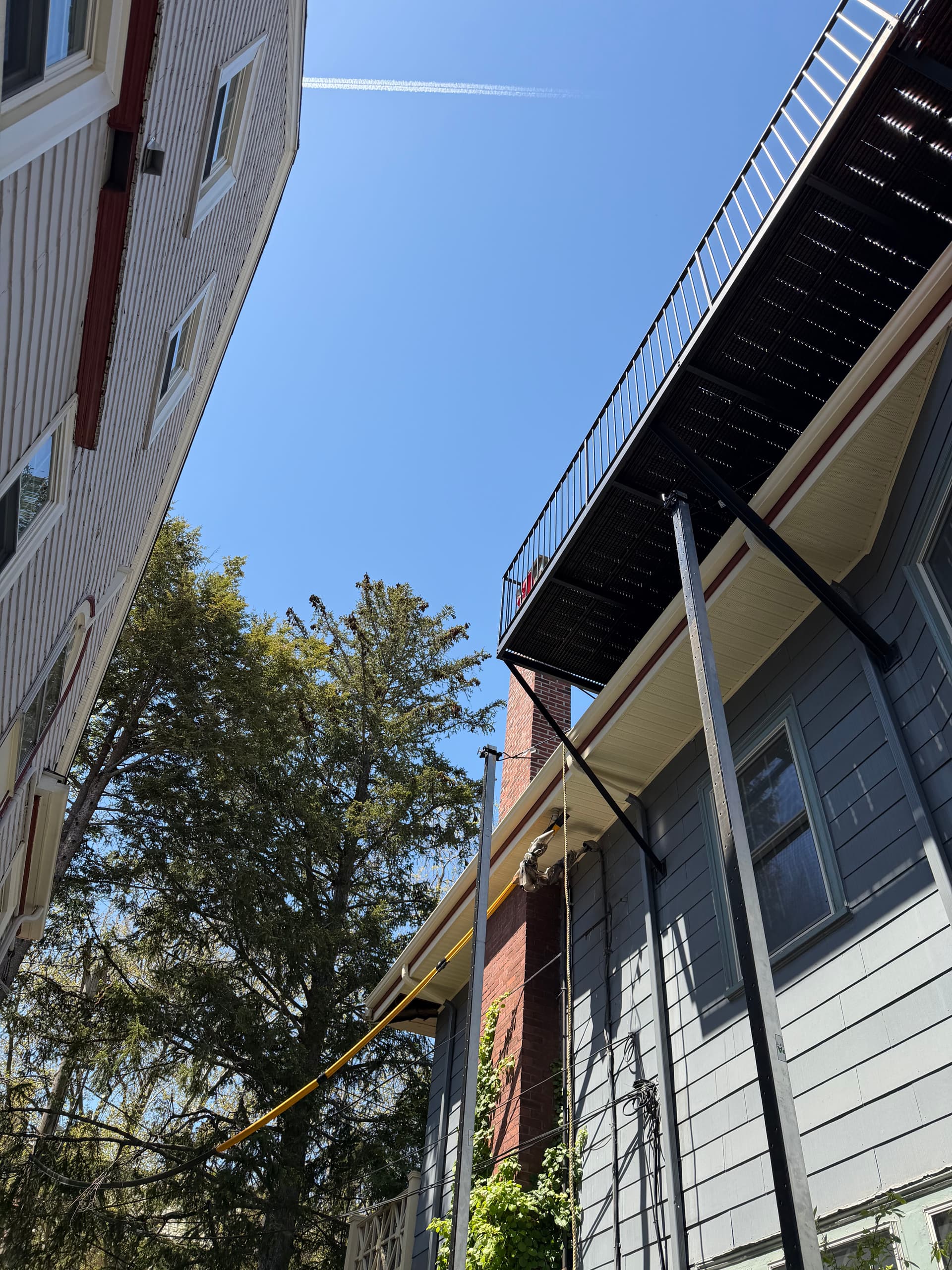 Gallery photos for New Seamless Gutters, Downspouts, Fascia and Soffits in Brookline: Image #1