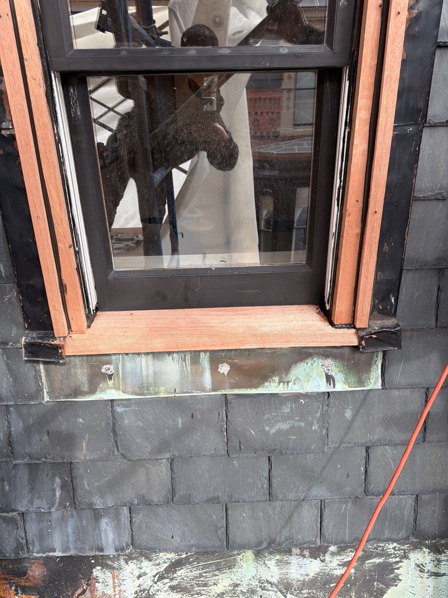 Gallery photos for Mahogany Window Trim Installation by Fairway Roofing and Maintenance: Image #1