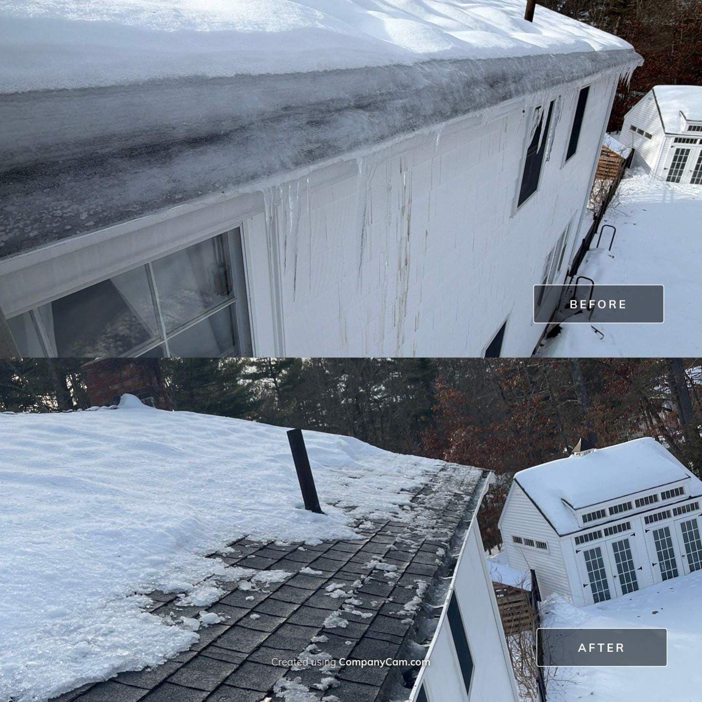 Project Ice Dam Removal Success Stories in Medfield MA image