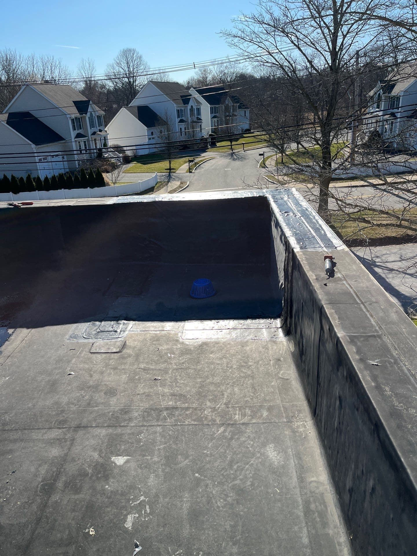 Roof Drain Installation in Woburn MA image