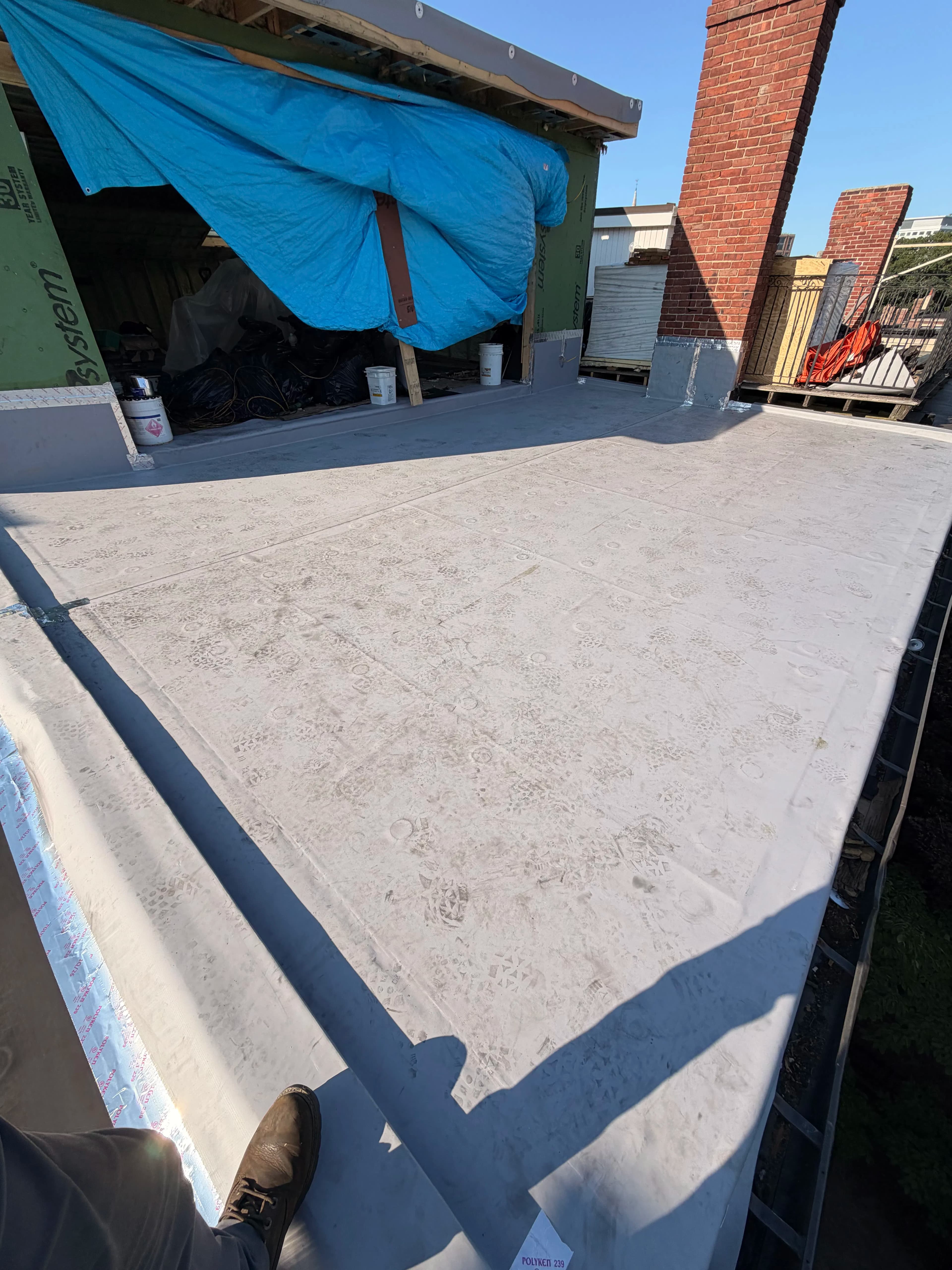 Project New .060 TPO Membrane Roof Installation in Brookline image