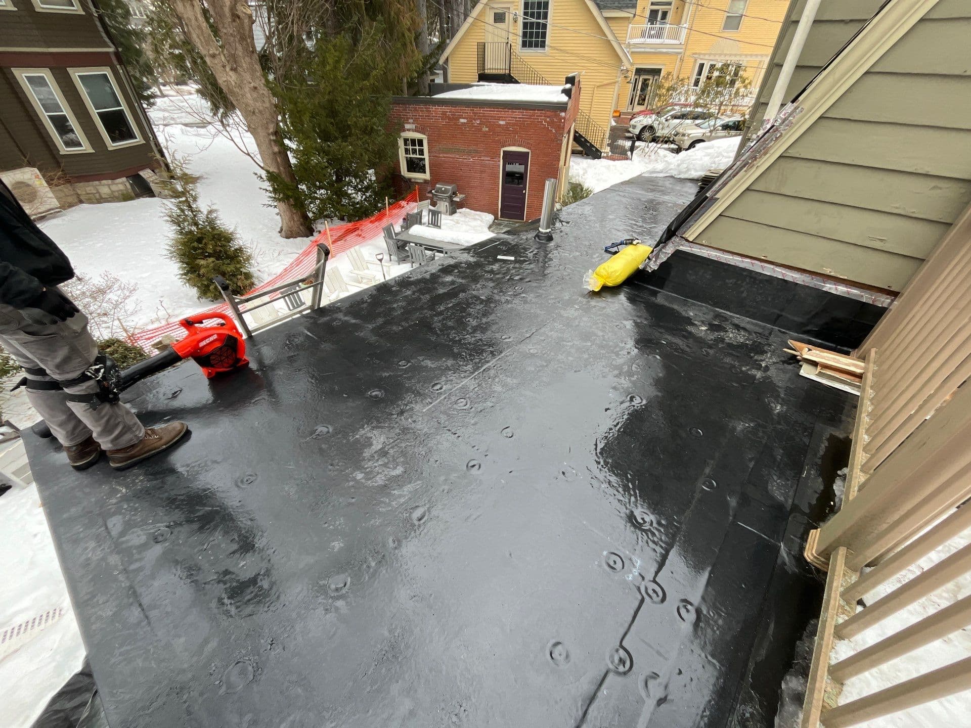 Gallery photos for EPDM Rubber Membrane Installation in Newton: Image #2