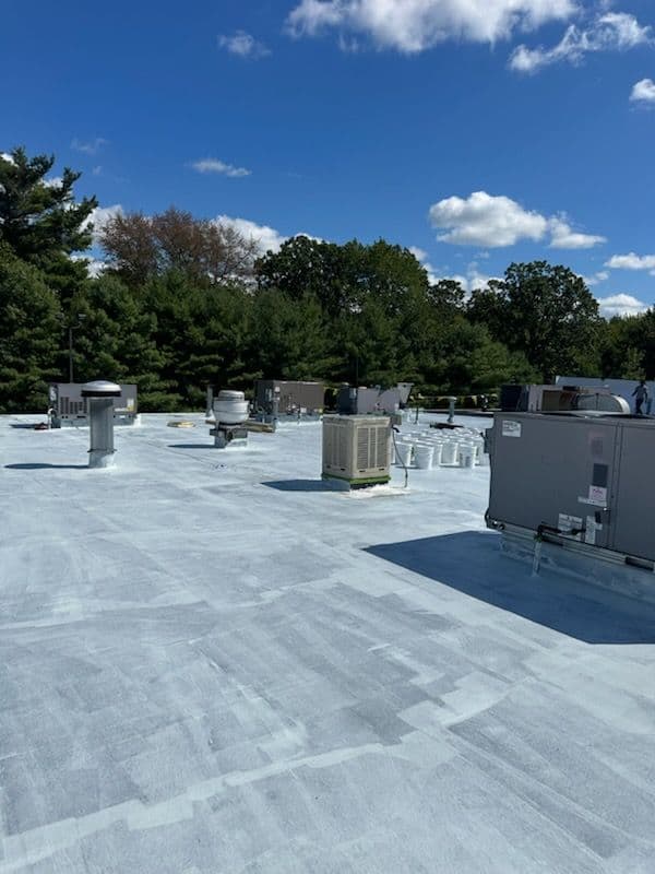 Gallery photos for Raynham Roof Protection Completion with HVAC: Image #1
