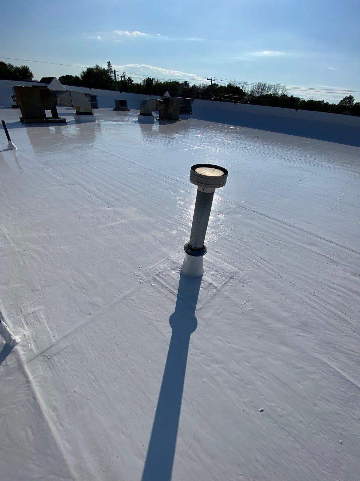 Weatherproof Flat Roof Coating in Raynham image