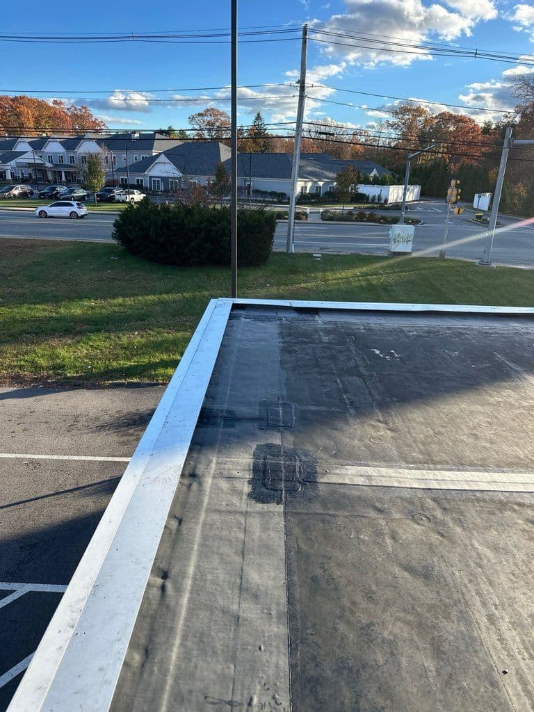 New Flat Roof Installation at Bank of America Kiosk in North Attleboro image