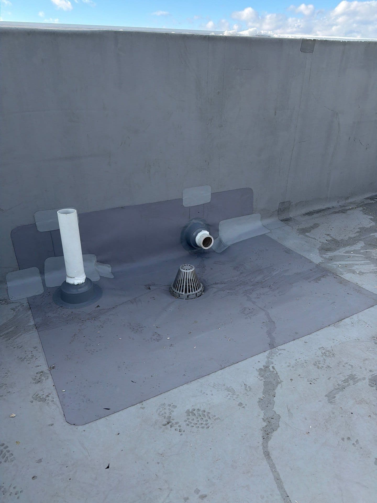 Gallery photos for Flat Roof Enhancement in Lowell MA: Image #1