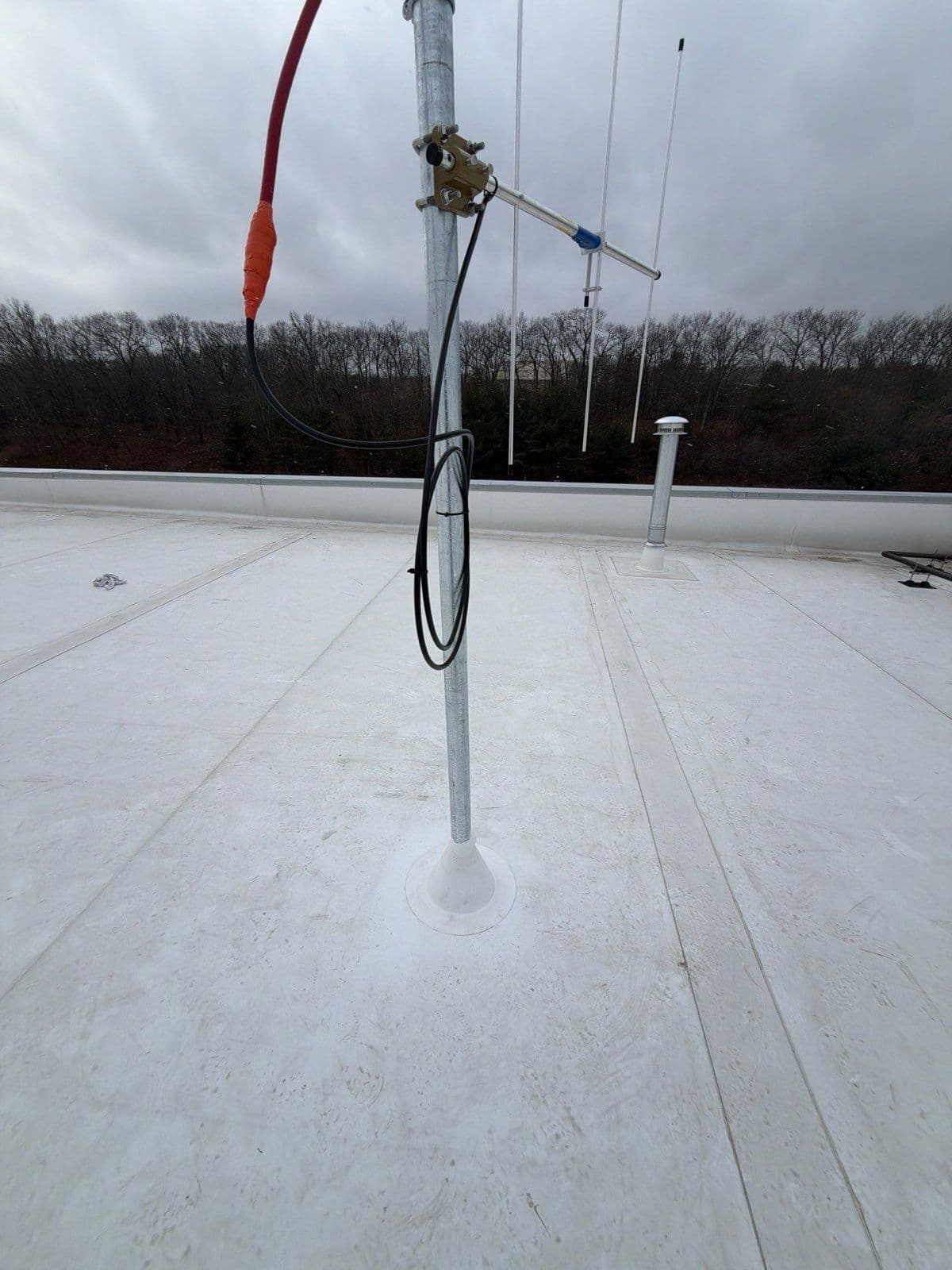 Gallery photos for TPO Pipe Boot Installation in Uxbridge: Image #2