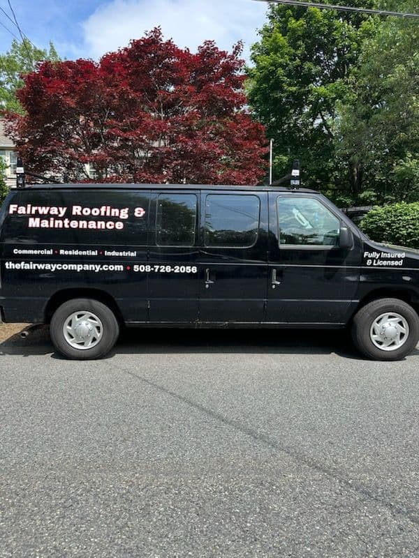 Winter Roof Drain Clearing in Raynham MA image