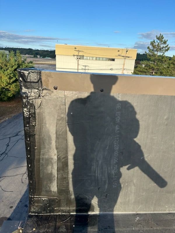 EPDM Roof Installation in Londonderry NH