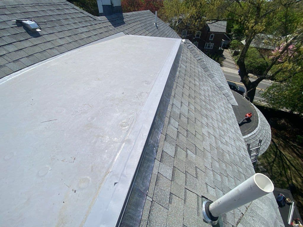 Gallery photos for Roof Upgrade in Brookline with TPO Membrane: Image #3
