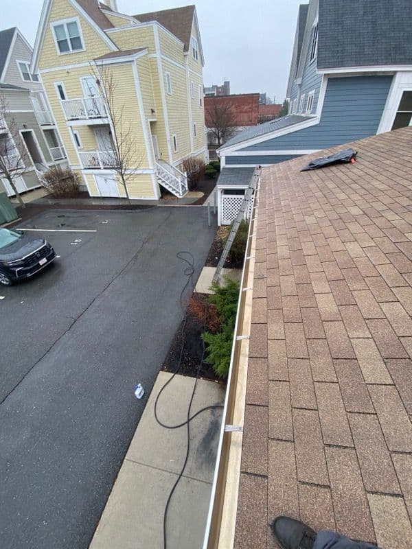 Project Brighton MA Gutter Cleaning Service Success image