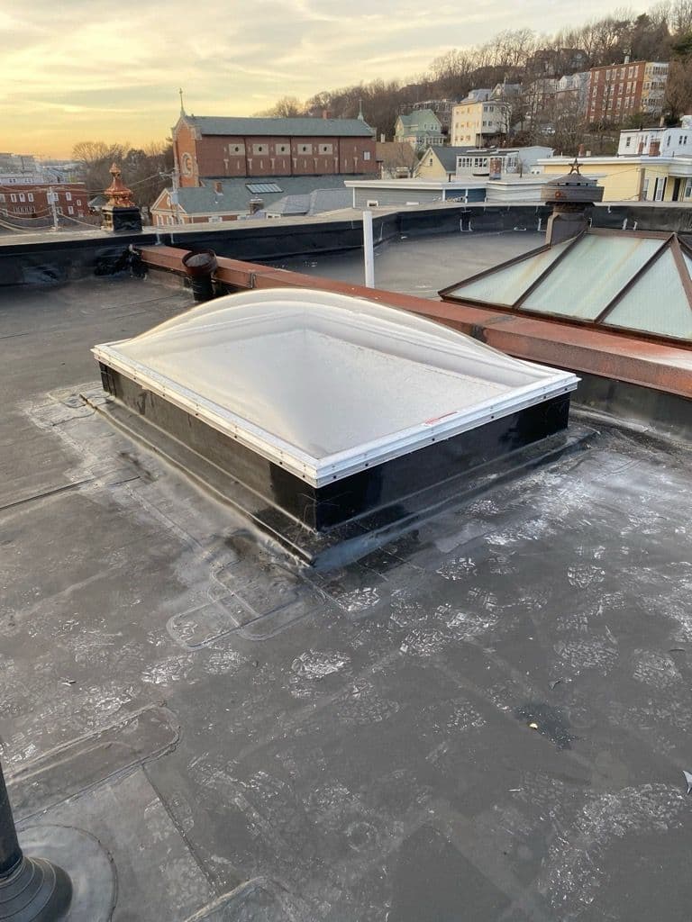 Gallery photos for Skylight Installation on EPDM Roofs in Boston MA: Image #3