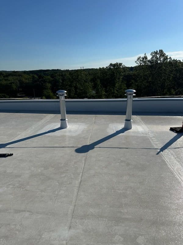Commercial Roof Upgrade with TPO Membrane in Milford image