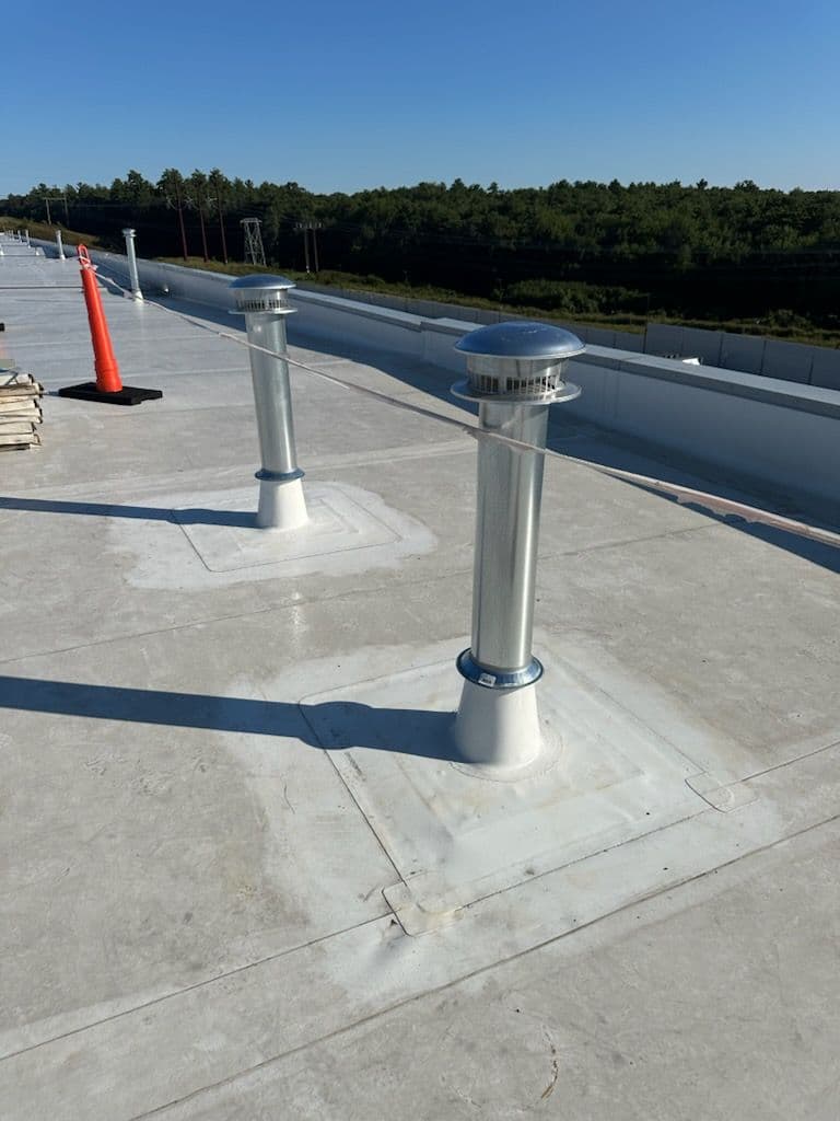 Gallery photos for Commercial Roof Upgrade with TPO Membrane in Milford: Image #1