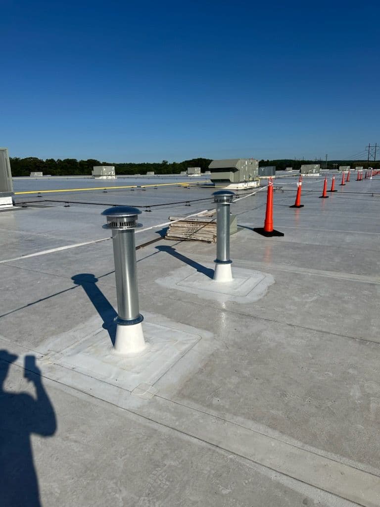 Gallery photos for Commercial Roof Upgrade with TPO Membrane in Milford: Image #3