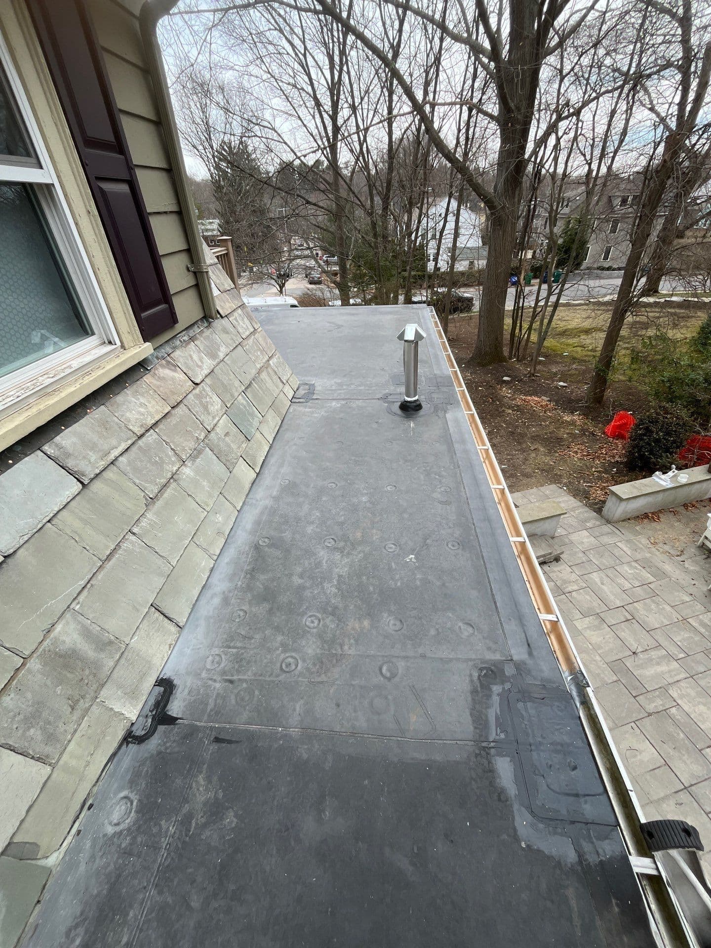 Gallery photos for EPDM Rubber Membrane Roof Installation in Newton MA: Image #3